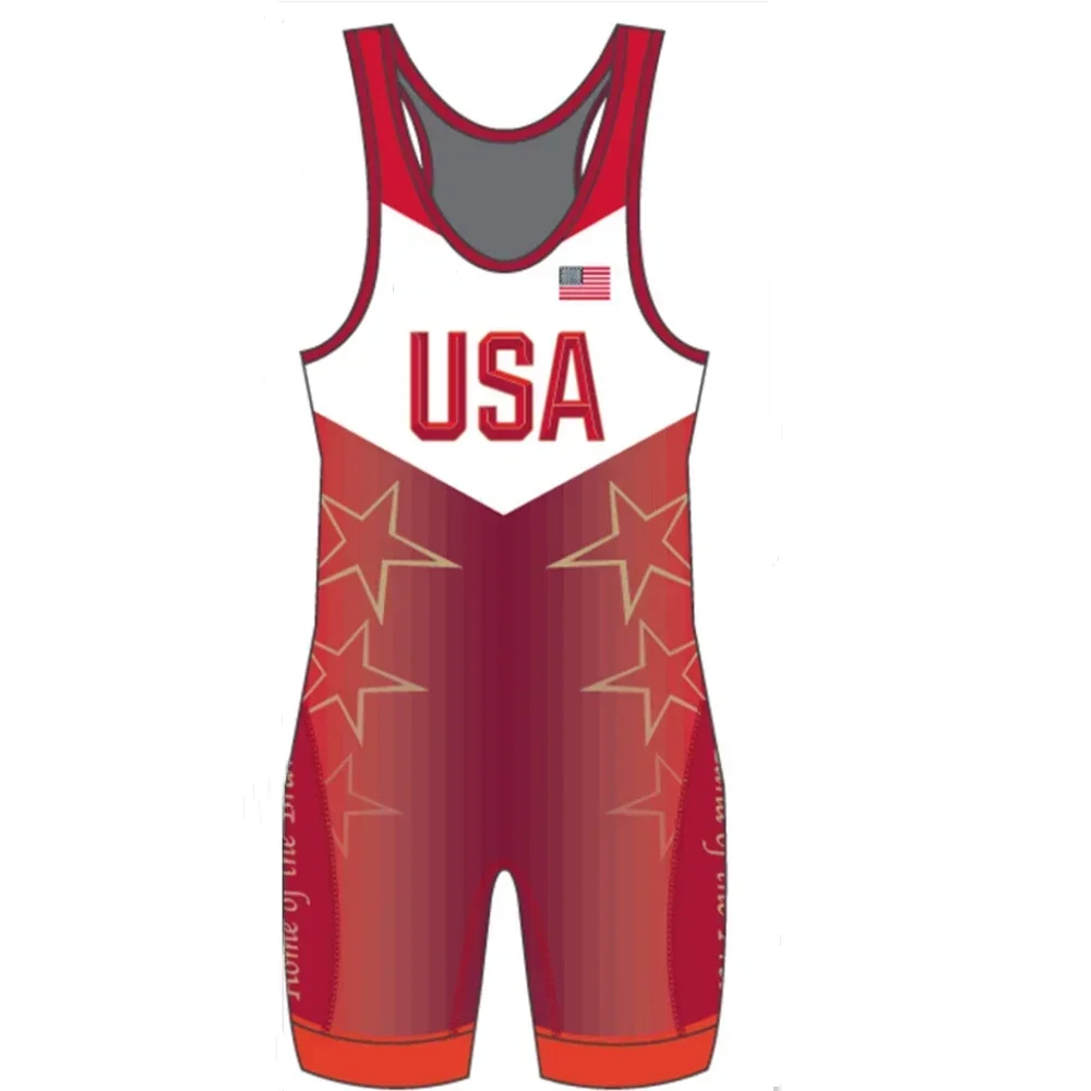 Running Gear Men Sale - Bestseller Herren-Ringeranzug Uniform Singlets Kleidung USA